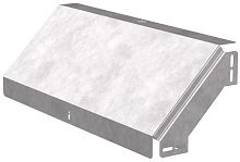 Угол для лотка вертикальный внешний с крышкой Промрукав Стандарт 90град. 600х80 картинка